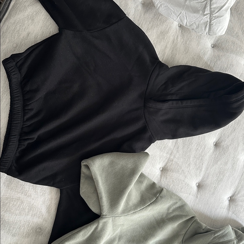 Zara Olive Green Hoodie